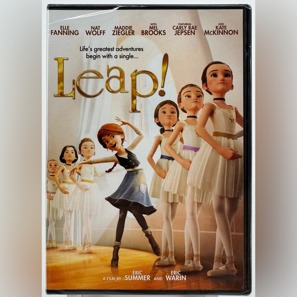 NWT. Leap! On DVD